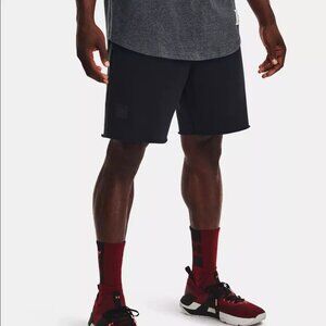 Under Armour Men's Project Rock Originators Shorts 1367038-001 Black NWT